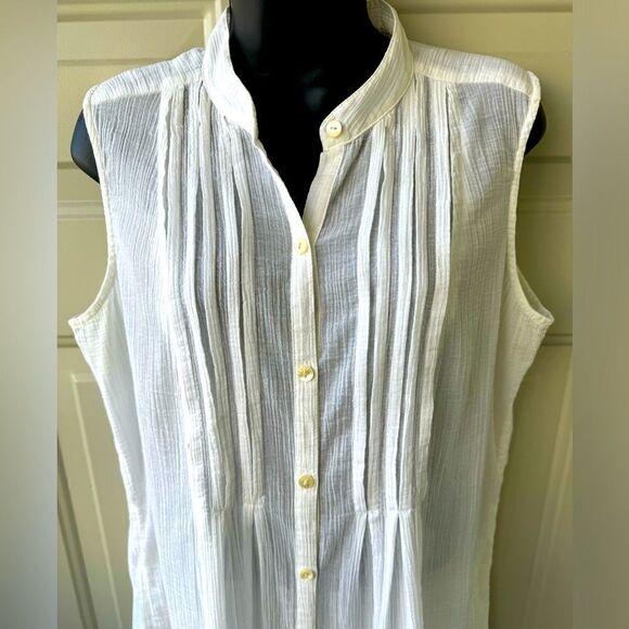 J. Jill Women's Sleeveless Top Size L - Picture 3 of 10